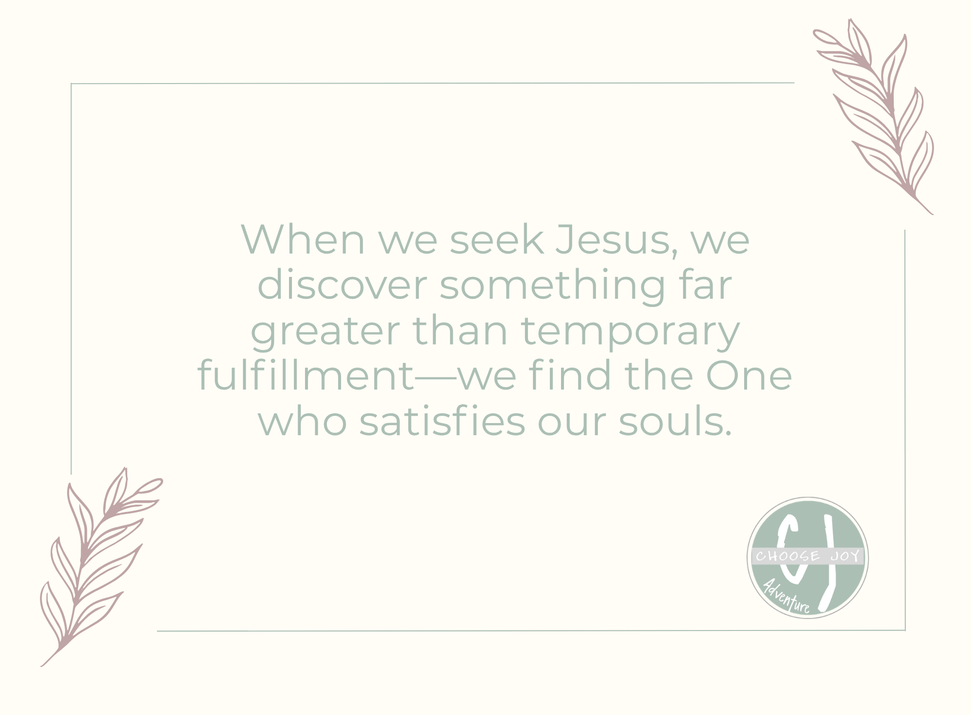 Seek, Follow, Abide: Part 1 – What Are You Seeking?